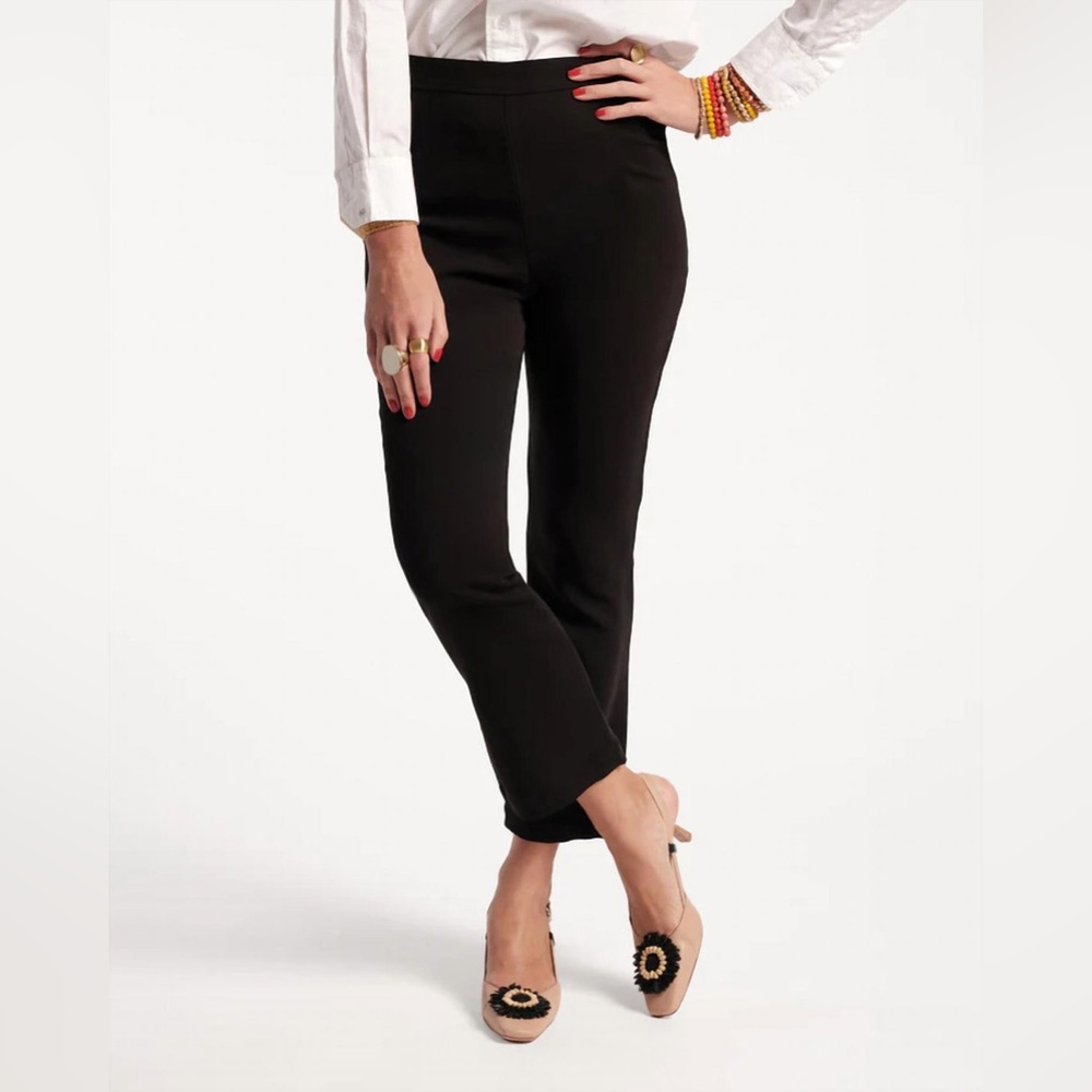 Frances Valentine New York Black Quincy Pant Size Small New with Tags Slim Fit